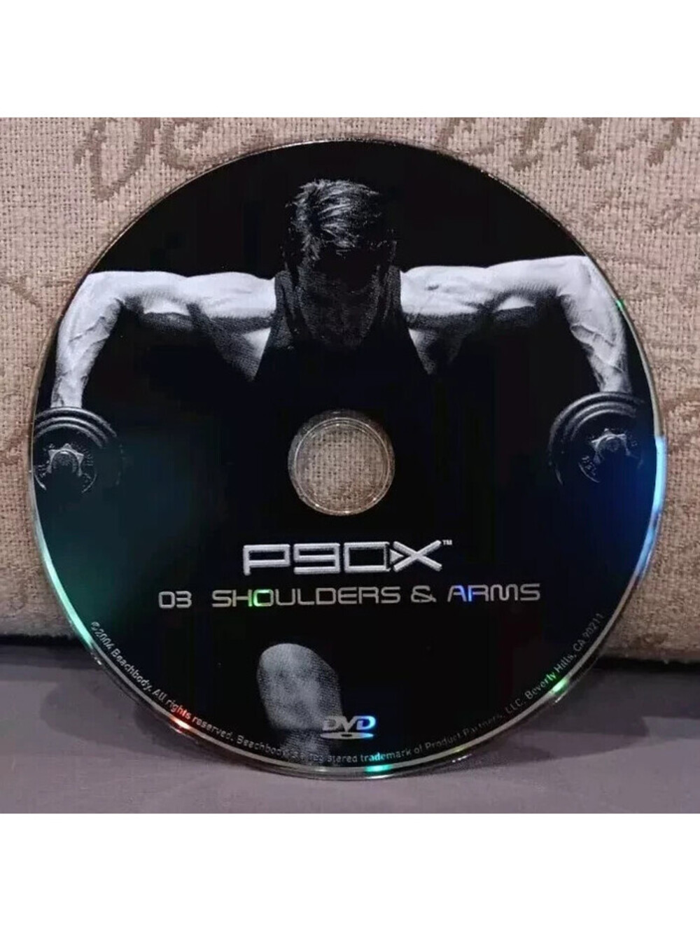 P90X Replacement Disc 03 Shoulders & Arms DVD Disc Only TESTED